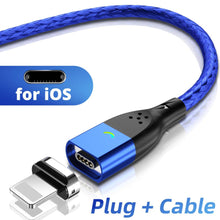 Load image into Gallery viewer, FONKEN Magnetic Cable Micro USB Type C Magnetic Charging Cables Magnetic Charger for iPhone Samsung Huawei Xiaomi Quick Charge
