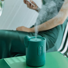 Load image into Gallery viewer, 330ML Mini Cactus Air Humidifier 2000mAh Rechargeable Battery USB Portable Ultrasonic Cool Mist Aroma Essential Oil Diffuser