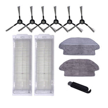 Load image into Gallery viewer, Main Brush Hepa Filter Side Brush Mop Cloth for xiaomi Robot Vacuum Cleaner STYJ02YM Conga 3490 Viomi V2 PRO filter V-RVCLM21B