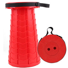 Load image into Gallery viewer, Retractable Stool Folding Chiar Outdoor Portable Stool Folding Chair Camping Stool Convenient Fishing Chair Foldable