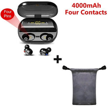 Load image into Gallery viewer, V11 TWS 5.0 Bluetooth Headphones 9D Stereo Wireless earphones IPX7 Waterproof headsets Sport earburd 4000mAh case Power Bank V12