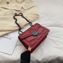 Load image into Gallery viewer, Rivet Chain Brand Designer PU Leather Crossbody Bags For Women 2021 Simple Fashion Shoulder Bag Lady Luxury Small Handbags