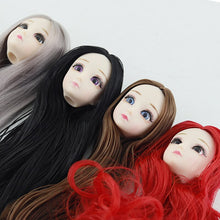 Load image into Gallery viewer, BJD Doll 30cm 20 Movable Jointe Dolls 3D Eyes Bjd Plastic Doll for Girls Toys Long Wig Female Nude Body Fashion Christmas Gift
