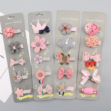 Load image into Gallery viewer, Cute girl hairpin hair accessories Korean princess version of the headdress girl birthday gift flower headdress hairpin gift