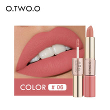Load image into Gallery viewer, O.TWO.O 12 Colors Lips Makeup Lipstick Lip Gloss Long Lasting Moisture Cosmetic Lipstick Red Lip Matte Lipstick Waterproof
