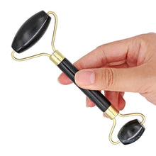 Load image into Gallery viewer, 1pc 8 Sizes Facial Massage Roller Plate Double/Single Heads Jade Stone Massager Eye Face Neck Thin Lift Relax Slimming Tools