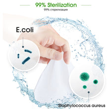 Load image into Gallery viewer, Dettol 10pcs*5 Hygiene Wet Wipes Mini Portable Sanitizing Disposable Skin Care Mild Personal Cleaning Wipes for Adult Children