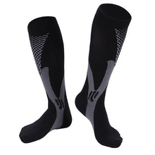 Load image into Gallery viewer, Leg Support Stretch Compression Socks For Men Women Sports Running Athletic Medical Pregnancy Travel Football School Team Sock