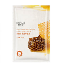 Load image into Gallery viewer, Fresh Orange Aloe Rice Pomegranate Bamboo Rose Green Tea Honey Moisturizing Mask Oil-control Whitening Wrapped Mask