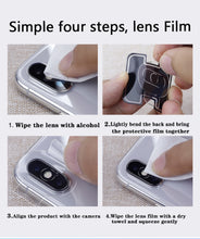 Load image into Gallery viewer, 100D Camera Protection Glass For iPhone SE 2020 11 Pro XS Max XR X Full Cover Lens Screen Protector For 7 8 Plus Tempered Glass