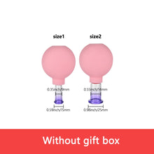 Load image into Gallery viewer, Vacuum Cupping Set Rubber Head Glass Suction Body Cup Massage Cans Anticellulite Massager Chinese Medical Therapy Massage Jars