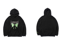 Load image into Gallery viewer, GONTHWID Hip Hop Butterfly Skull Prayer Print Hooded Sweatshirts Hoodies Streetwear Men Hipster Casual Punk Rock Pullover Tops