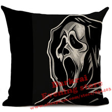 Load image into Gallery viewer, Halloween Horror Cushion Cover Chucky Annabelle Scream Clown Printed Throw Pillows Living Room Halloween Decorative Pillow Case