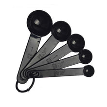 Load image into Gallery viewer, 5pcs/set Measuring Spoon kitchen scale Silicone Measuring Ladle Baking Cooking Coffee Tools with Scale Kitchen Tool