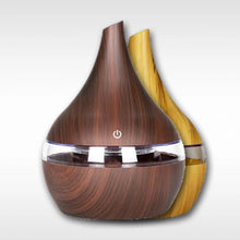 Load image into Gallery viewer, buy one get one free Aroma Air Humidifier Wood Aroma Essential Oil Diffuser Ultrasonic Humidifier cool Mist Maker for Home Spa