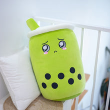 Load image into Gallery viewer, real-life bubble tea plush toy stuffed food milk tea soft doll boba fruit tea cup pillow cushion kids toys birthday gift