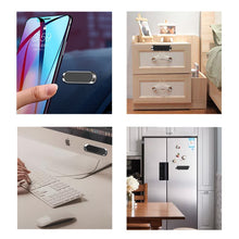 Load image into Gallery viewer, Mini Metal Magnetic Car Phone Holder Stand For Phone in Car Dashboard Magnet Strip Phone Mount For iPhone 11 Pro Huawei Support