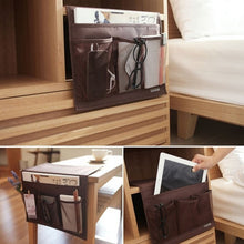 Load image into Gallery viewer, Bedside Storage Organizer Hanging Caddy Bed Holder Pockets Bed Pocket Sofa Organizer Pockets Book Felt Bed Holder Pockets