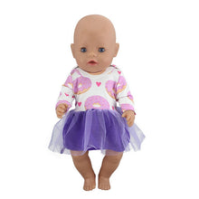 Load image into Gallery viewer, New Doll Clothes Born Baby Fit 18 inch 40-43cm Unicorn cactus dress Doll Accessories Clothes For Baby Festival Birthday G