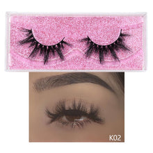 Load image into Gallery viewer, Visofree 5D Mink Eyelashes Long Lasting Mink Lashes Natural Dramatic Volume Eyelashes Extension Thick Long 3D False Eyelashes