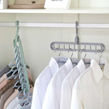 Load image into Gallery viewer, Hot Sale Clothes Coat Hangers Organizer Plastic Multifunction Clothes Hangers Baby Clothes Drying Racks Storage Rack Hangers