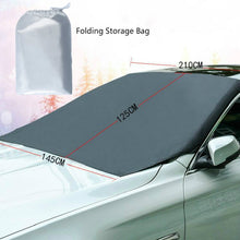 Load image into Gallery viewer, Automobile Magnetic Sunshade Cover Car Windshield Snow Sun Shade Waterproof Protector Cover Car Front Windscreen Cover