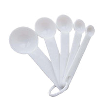 Load image into Gallery viewer, 5pcs/set Measuring Spoon kitchen scale Silicone Measuring Ladle Baking Cooking Coffee Tools with Scale Kitchen Tool