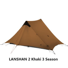Load image into Gallery viewer, LanShan 2 3F UL GEAR 2 Person 1 Person Outdoor Ultralight Camping Tent 3 Season 4 Season Professional 15D Silnylon Rodless Tent
