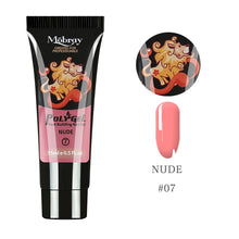 Load image into Gallery viewer, Poly nail gel Kit Nail Extension Poly Gel Set With Nial Tips Dual Form Qiuck Dry Builder Gel For Manicure Finger Extend Brush
