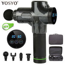 Load image into Gallery viewer, Massage Gun Muscle Relaxation Massager At Home Charging Deep Dynamic Therapy Vibrator Box Portable Package