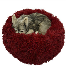 Load image into Gallery viewer, Round Plush Cat Bed For Cats House Pet Bed for Cat Bed basket Animals products sofa Long Dog Bed Cushion Mat For Pets Petshop