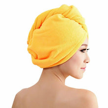 Load image into Gallery viewer, Microfiber Bath Towel Hair Dry Quick Drying Lady Bath Towel Soft Shower For Woman Man Turban Head Wrap Bathing Tools