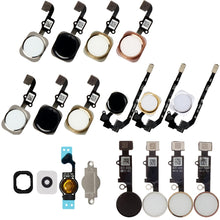 Load image into Gallery viewer, Home Button With Flex Cable For iPhone 5 5C 5S 6 6Plus 6sPlus 7 7Plus 8 Plus Homebutton Assembly