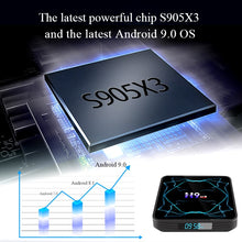 Load image into Gallery viewer, Android 9.0 TV BOX Amlogic S905X3 8K H.265 Media Player 3D Video 2.4G&5.8G wifi 4GB RAM 32GB 64GB Set Top Box