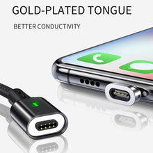 Load image into Gallery viewer, Twitch T03 Magnetic Cable Micro usb Type C Magnetic Usb Charging Cable Microusb Type-C Magnet Charger Wire usb c For iphone 11