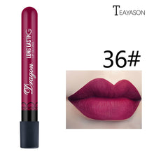 Load image into Gallery viewer, 12 Color Velvet Matte Lipstick Lip Set Waterproof Long Lasting Make Up Red Lip Gloss Pencil Kits Nude Makeup Liquid Lip Stick