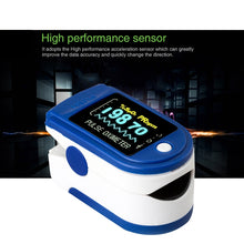 Load image into Gallery viewer, Finger Pulse Fingertip Oled Oximeter SPO2 PR PI RR Blood Oxygen Respiratory Rate Oximetro De Pulsioximetro Dedo with case