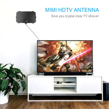 Load image into Gallery viewer, Indoor Digital TV Antenna 200 Mile Range 4K HDTV Digital 1080p TV Antenna Signal Receiver Amplifier Booster