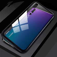 Load image into Gallery viewer, Metal Magnetic Adsorption Glass Case For Huawei P30 P20 Lite Pro Mate 20 10 Nova 3i 3 3E 4 4E 5 5i Pro Phone Case Cover Coque