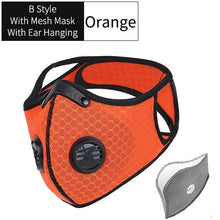 Load image into Gallery viewer, WEST BIKING Sport Face Mask Activated Carbon Filter Dust Mask PM 2.5 Anti-Pollution Running Training MTB Road Bike Cycling Mask