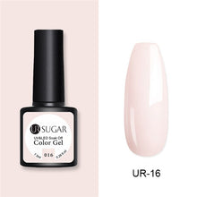 Load image into Gallery viewer, UR SUGAR Nude Glitter Gel Nail Polish Varnish Pink Rose Gold Shimmer Soak Off UV LED Nails Gel varnish 7.5ml