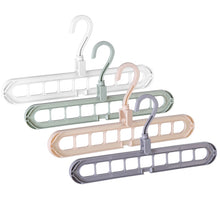 Load image into Gallery viewer, Hot Sale Clothes Coat Hangers Organizer Plastic Multifunction Clothes Hangers Baby Clothes Drying Racks Storage Rack Hangers