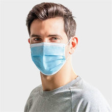Load image into Gallery viewer, 24h Fast Shipping Hot Sale 3-layer Mask 100 Pcs Face Mouth Masks Non Woven Mascarillas Disposable Anti-Dust Masks Earloops Masks