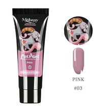 Load image into Gallery viewer, Poly nail gel Kit Nail Extension Poly Gel Set With Nial Tips Dual Form Qiuck Dry Builder Gel For Manicure Finger Extend Brush