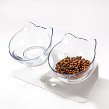 Load image into Gallery viewer, Non-slip Cat Bowl Double Bowls With Raised Stand Pet Food And Water Bowls For Cats Dogs Feeders Cat Bowl Pet Supplies