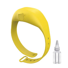Load image into Gallery viewer, 1 Set Adjustable Wash Hand Gel Dispenser Portable Bracelet Pumps Wristband Hand Soap Dispenser With Refillable Beak Bottle