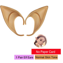 Load image into Gallery viewer, Vampire Teeth Fangs Elf Ears Dentures Props Halloween Costume Fairy Cosplay Zombie False Tooth & Ears