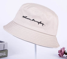 Load image into Gallery viewer, Men Women Bucket Hats women Street Style Harajuku Letters Print Outdoor Sunscreen Cotton travel Hunting Cap hats wholesale