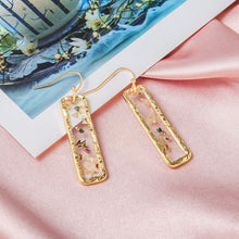 Load image into Gallery viewer, BICUX New Fashion Round Dangle Drop Korean Earrings For Women Geometric Round Heart Gold Earring Wedding Jewelry