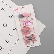Load image into Gallery viewer, Cute girl hairpin hair accessories Korean princess version of the headdress girl birthday gift flower headdress hairpin gift